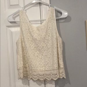 White Lace Top